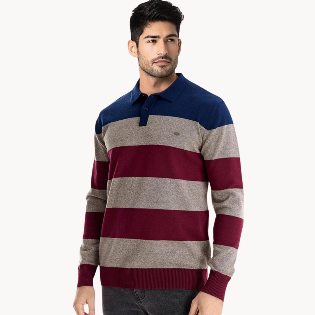 Jasper Polo Sweater | ALEVITA