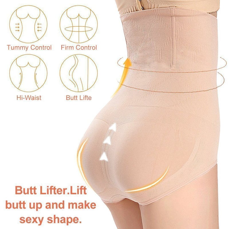 SlimElegance – Braguitas Moldeadoras de Cintura Alta con Control de Abdomen