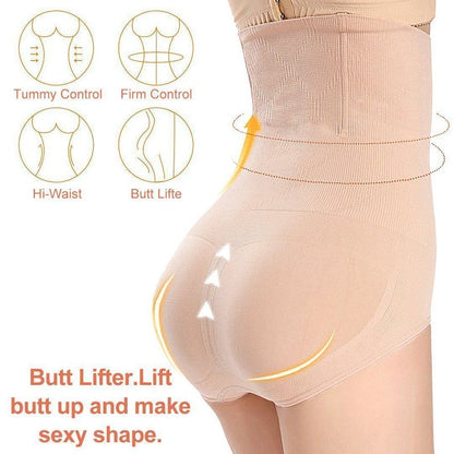 SlimElegance – Braguitas Moldeadoras de Cintura Alta con Control de Abdomen