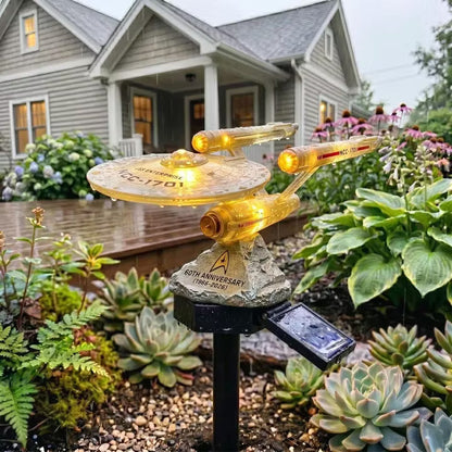 TitanFlame – LED-Solar-Monster-Gartenleuchte