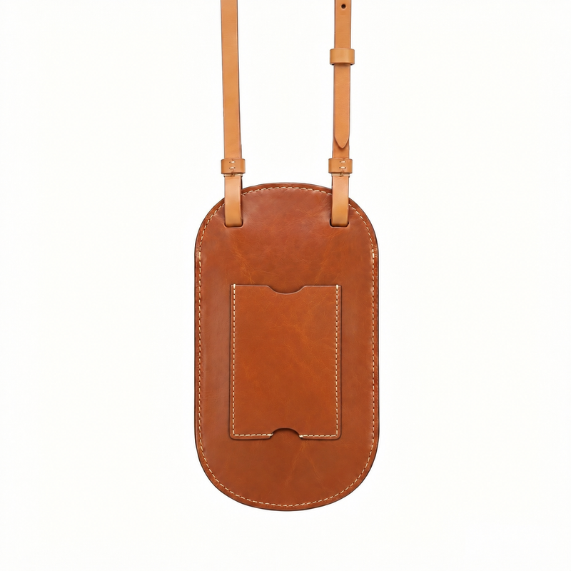 PocketLuxe – Bolso Cruzado de Cuero Premium para Teléfono