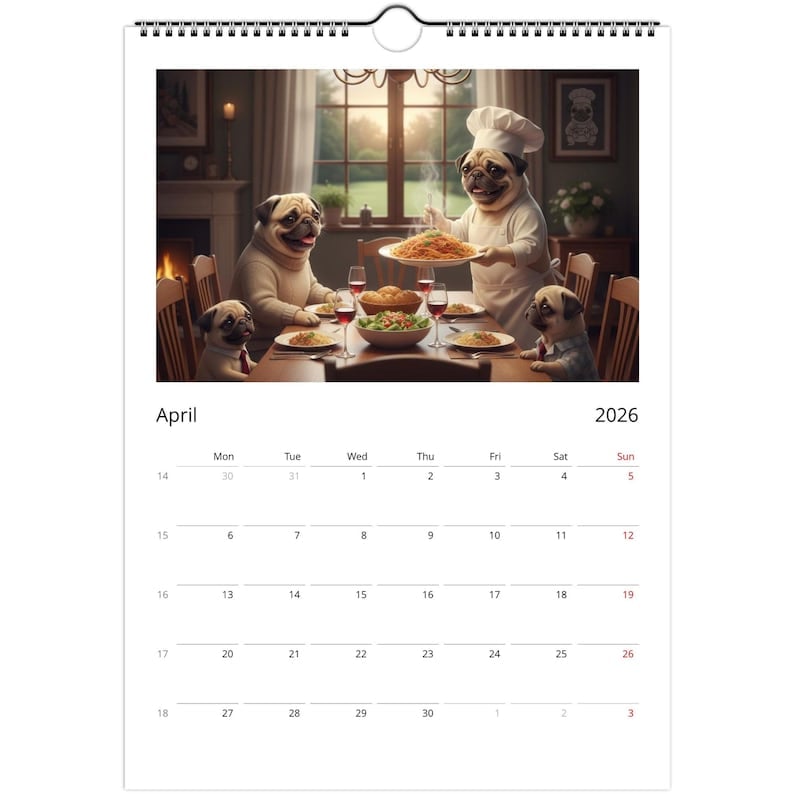 PugVibes Planer – Jahr des Glücks