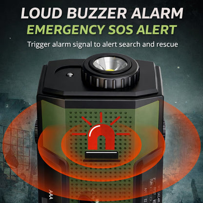 PowerCast Elite – Radio de emergencia 4 en 1