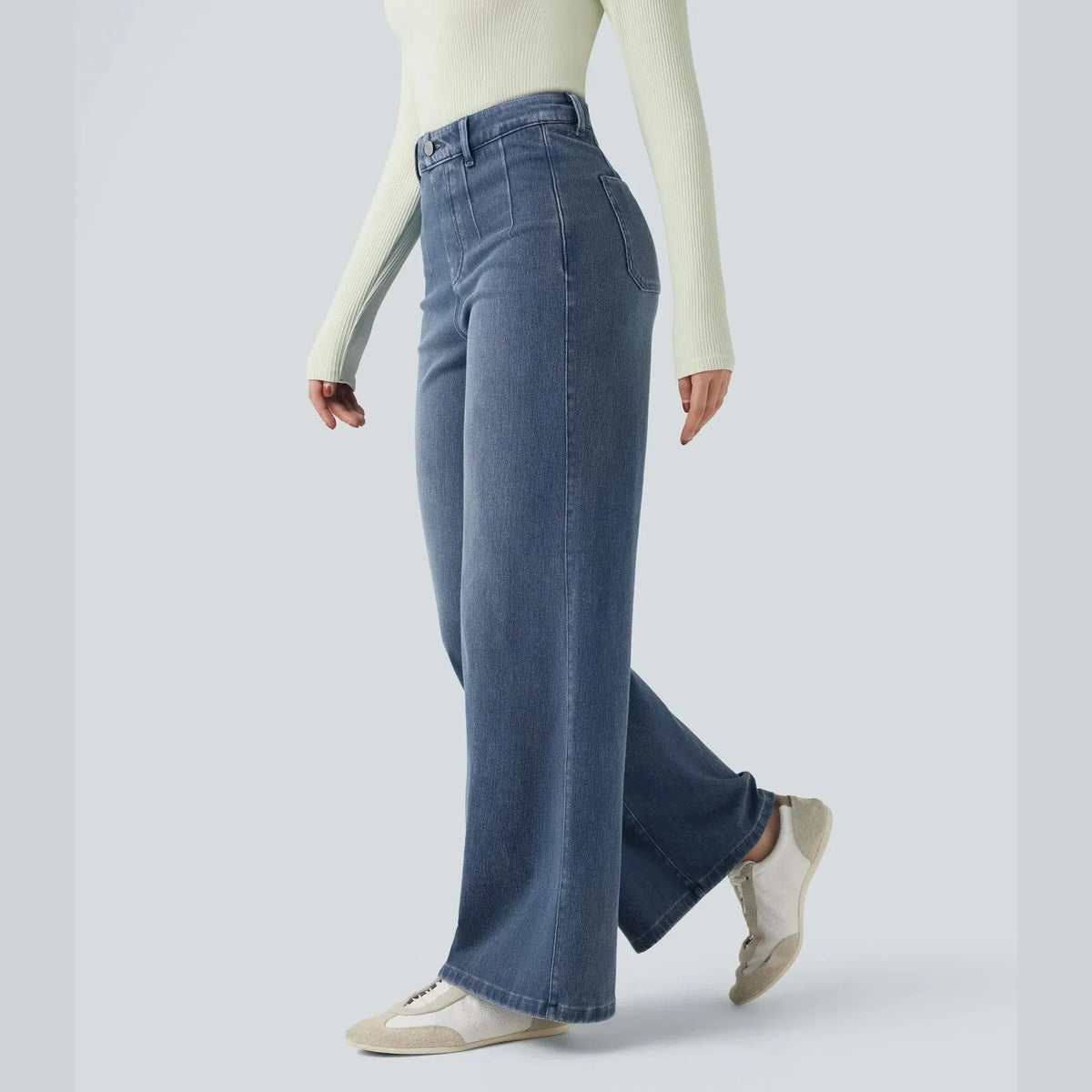 FlexCurve – Jeans mit hoher Taille und Bauch-weg-Effekt