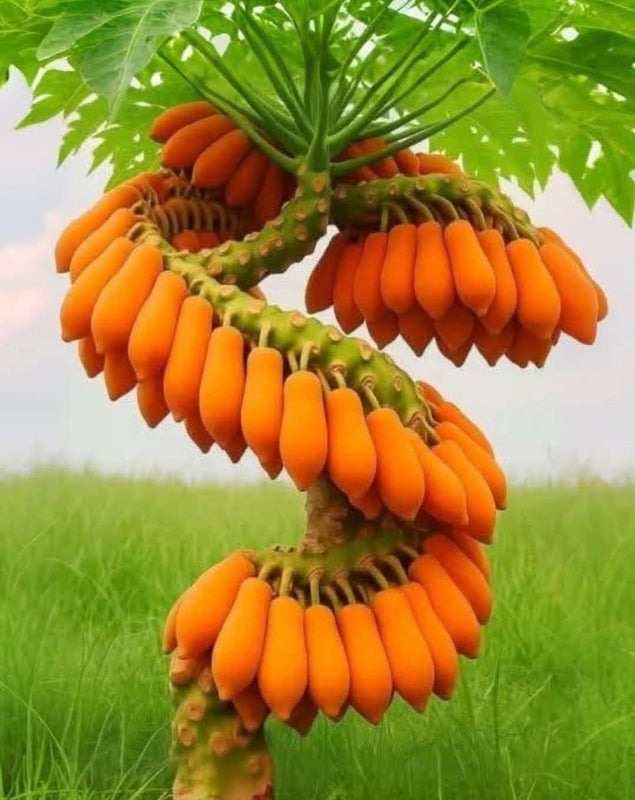 DragonHarvest – Plántulas raras de papaya 'Garra de dragón'