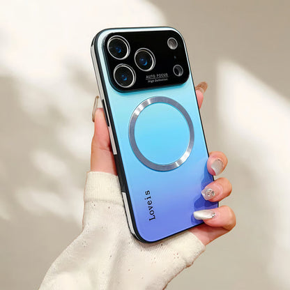VistaVibe – Funda protectora de cristal con degradado estético
