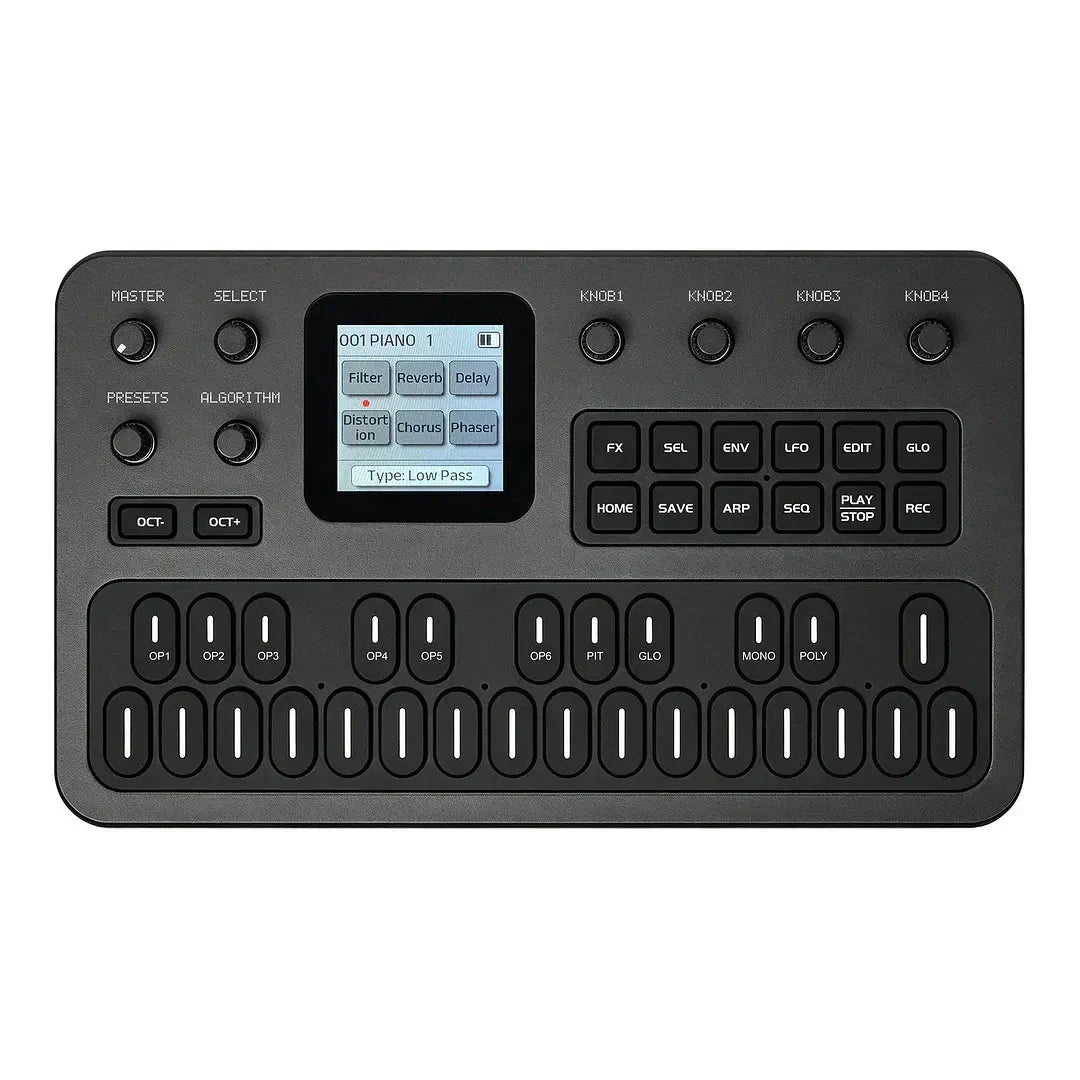 PulseCraft – Sintetizador FM de Bolsillo Profesional