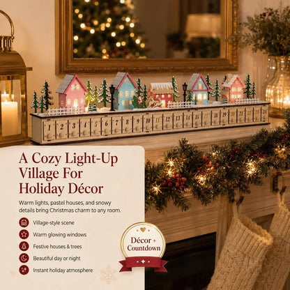 ChristmasGlow - Calendario de Adviento Pueblo Navideño