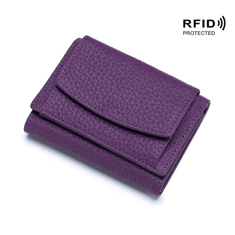 AuraVault – Premium-Lederbrieftasche mit RFID-Schutz