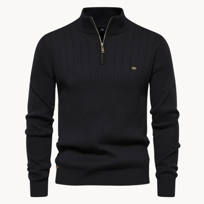 Jenson Quarter-Zip-Pullover | ALEVITA