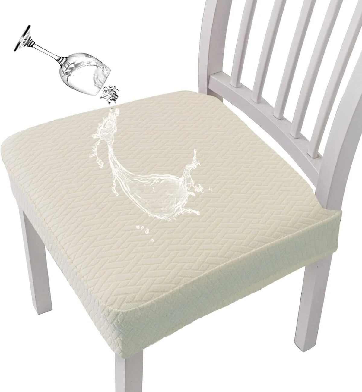 ChairEase – Protector de Silla Lavable Jacquard