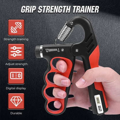 GripTrack – Ejercitador de mano con contador automático