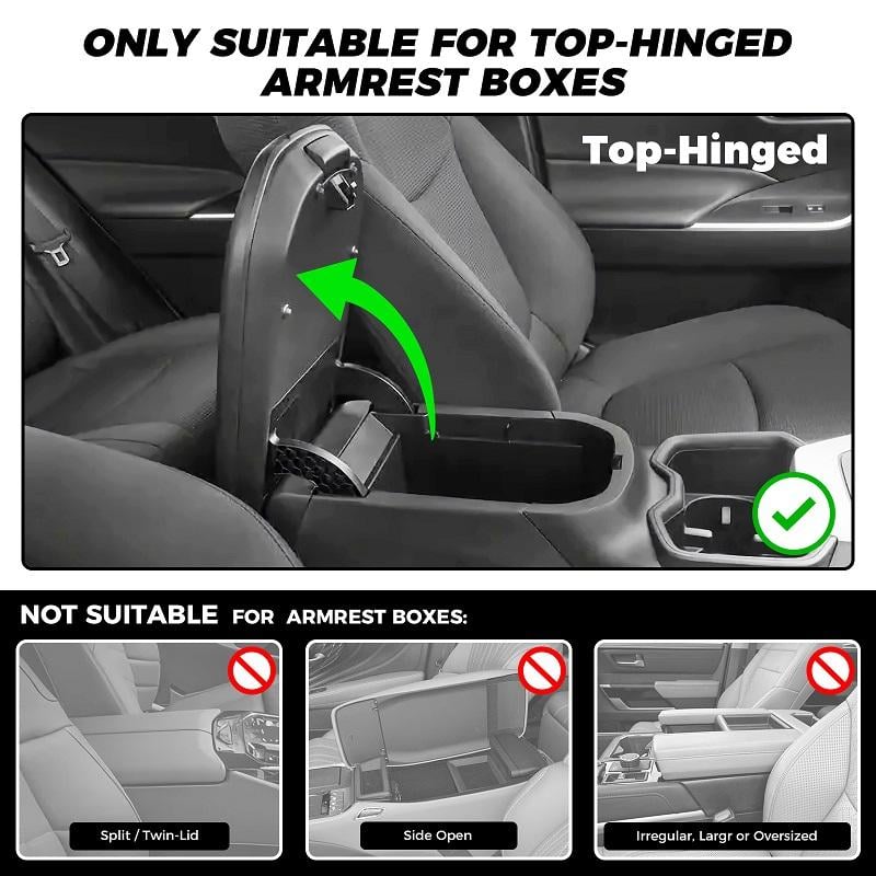 DriveEase – Multifunktionales Auto-Armlehnenpolster