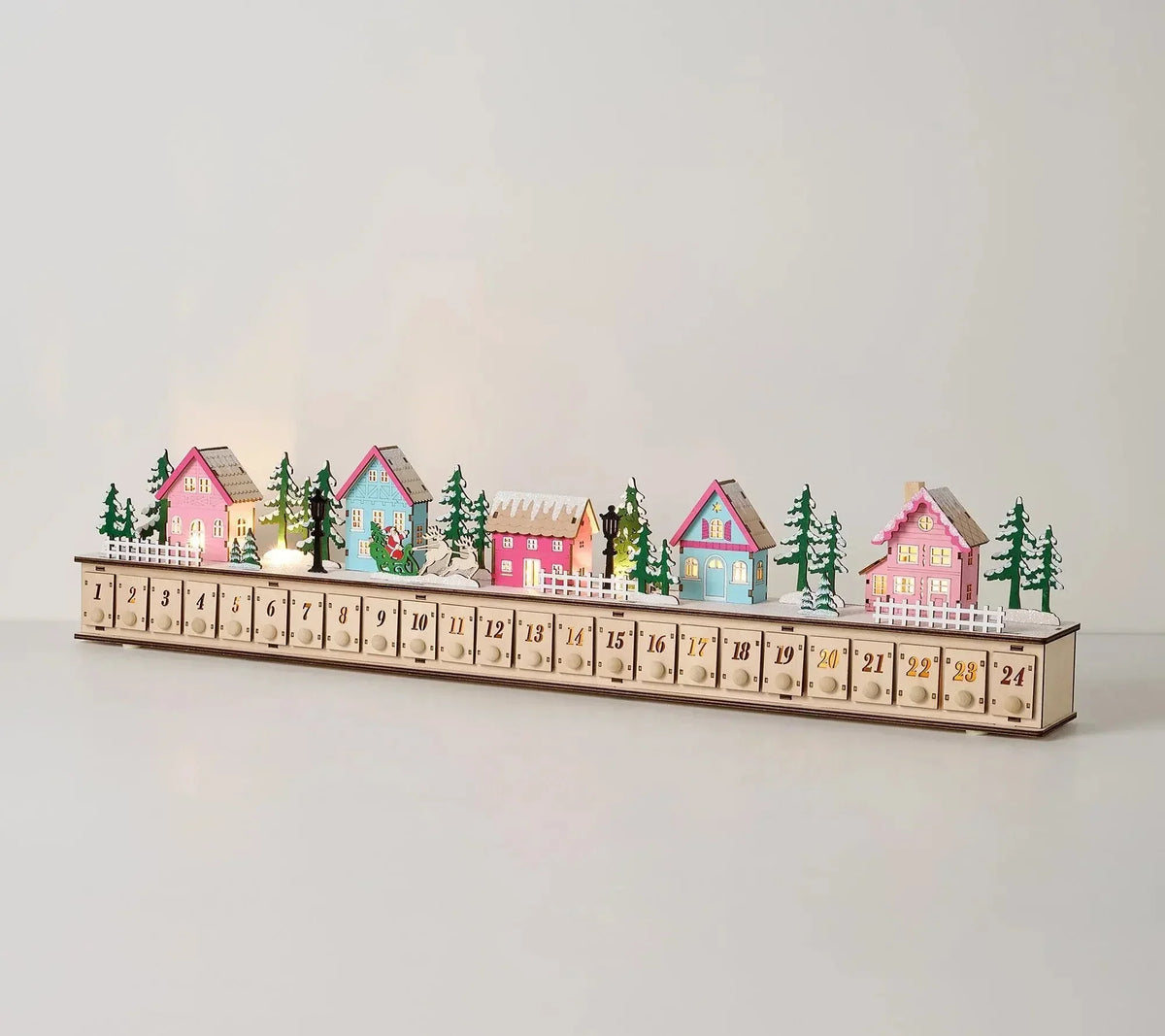 ChristmasGlow - Calendario de Adviento Pueblo Navideño