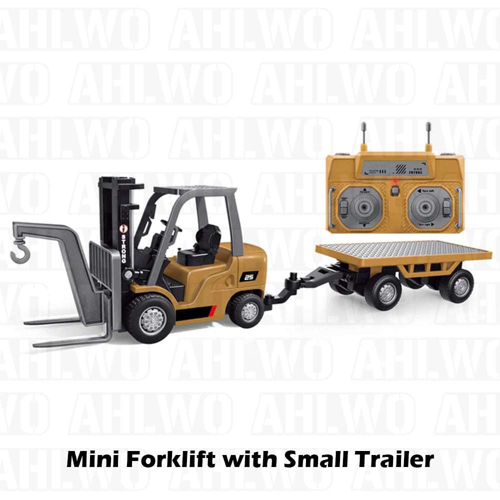 TitanMover – Mini montacargas de construcción RC de escritorio