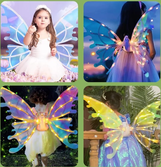 LumiFairy – Magische leuchtende LED-Flügel