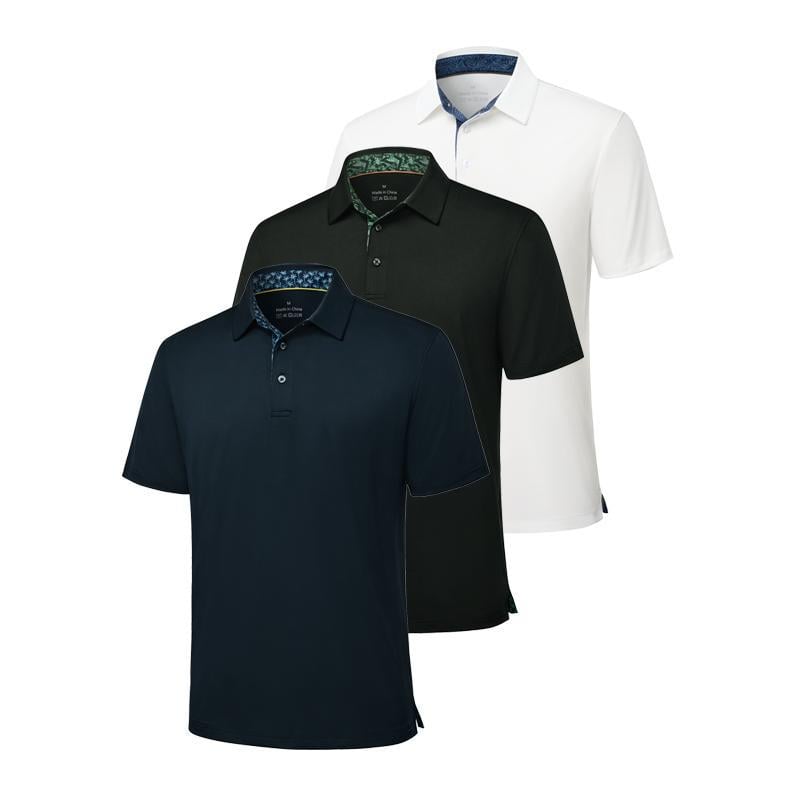 EliteWear – Paquete de polos que absorben la humedad