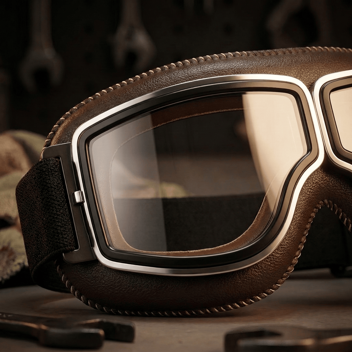 RetroRide – Gafas OTG para motocicleta estilo vintage