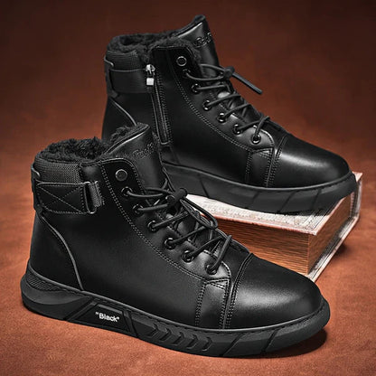 TerraForge – Wasserdichte Herrenstiefel aus Leder