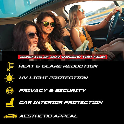 QuickFit - Laminado solar universal para ventanillas de coche