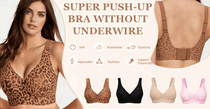 BoldContour – Bügelloser BH mit Leopardenmuster