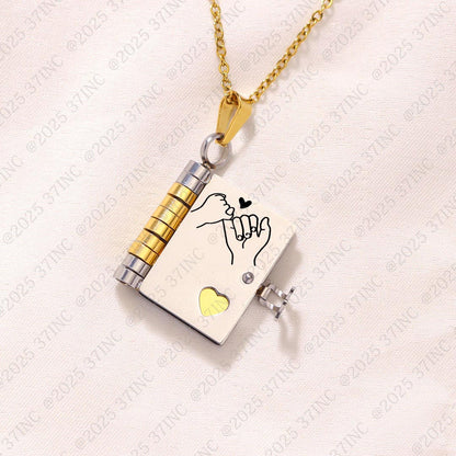 HeartWords - Collar Libro Abrible