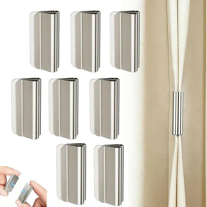 CurtainSnap – Magnetische Vorhanghalter ohne Bohren