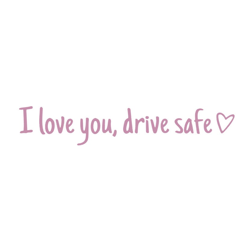 ShineWords – Pegatinas con citas reflectantes para coches