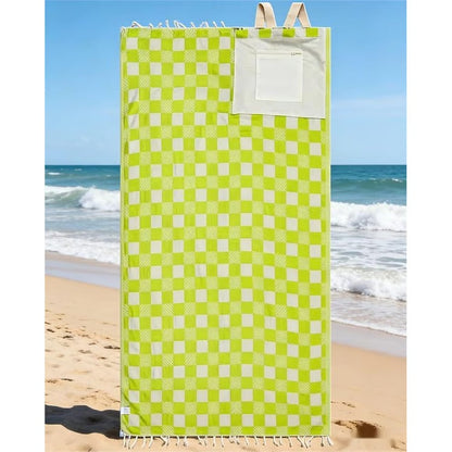 CoastCarry – Sandabweisender Handtuch-Rucksack für Strandtage