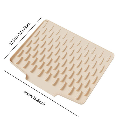 FlowMat – Alfombrilla de secado de silicona de drenaje rápido