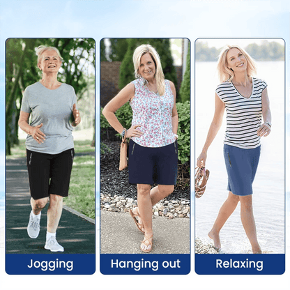 CoolStride – Atmungsaktive Eisseiden-Stretchshorts