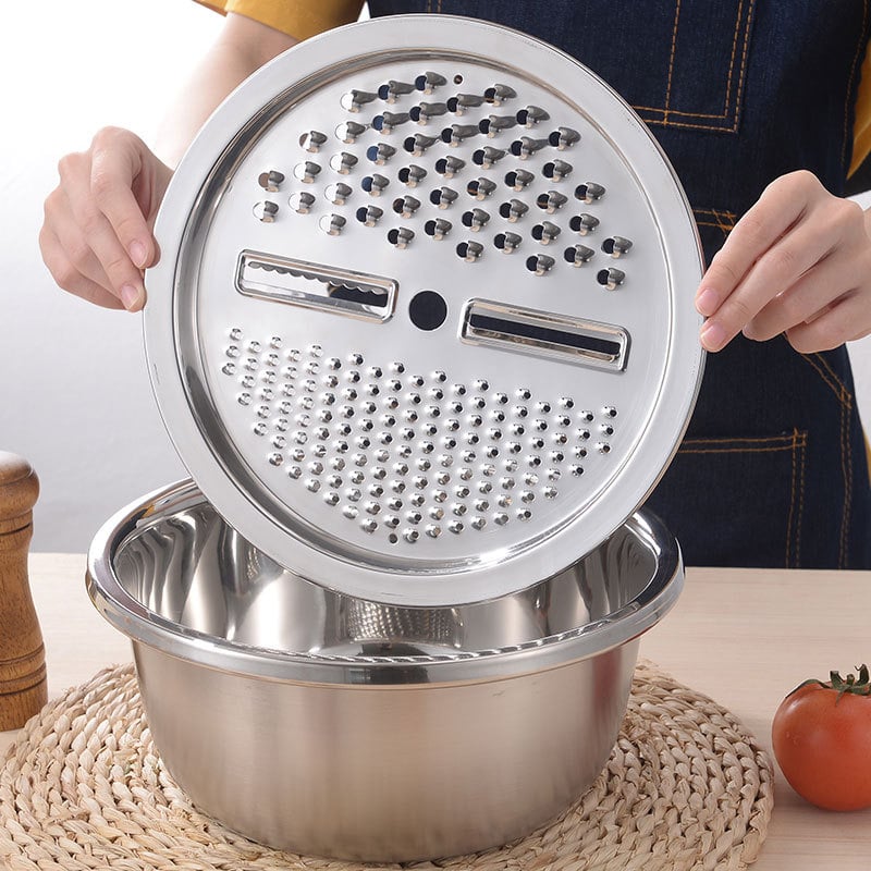 EcoChef – Langlebige Edelstahl-Mehrzweckschüssel