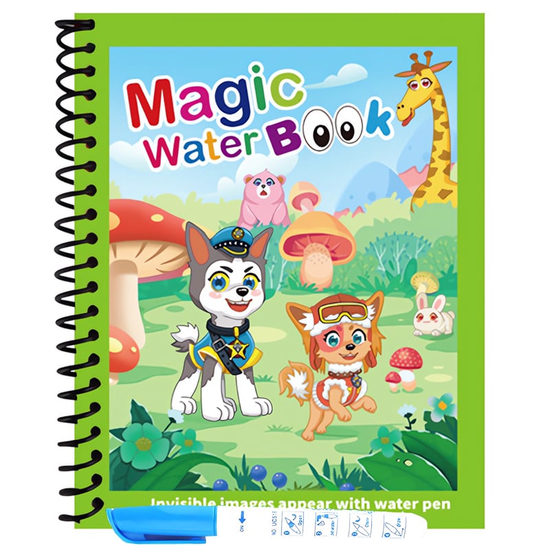 MagicSplash - Aventura de dibujo acuático para niños