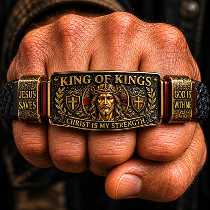 FaithCrown – Pulsera Rey de Reyes