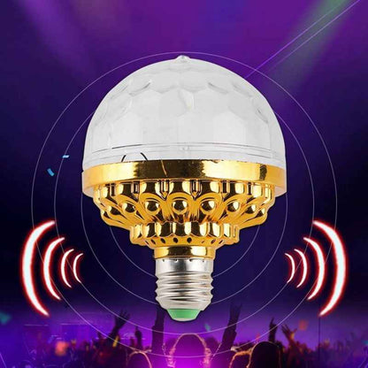 AuraParty – Luz de bola de discoteca giratoria colorida