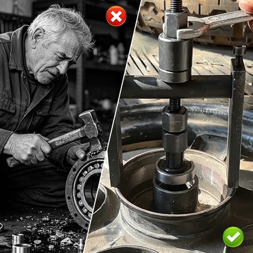 GripForce – Extractor de rodamientos de dos mordazas