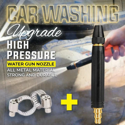 Potente pistola de agua a alta presión para la limpieza de coches