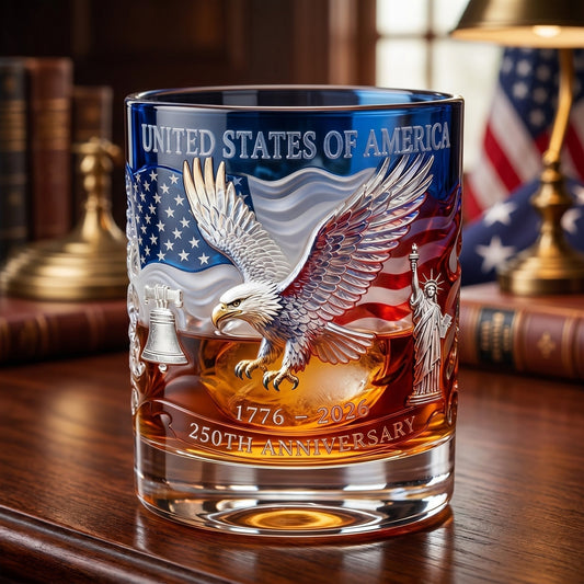 EagleHonor Glas – Unabhängigkeits-Jubiläumsedition