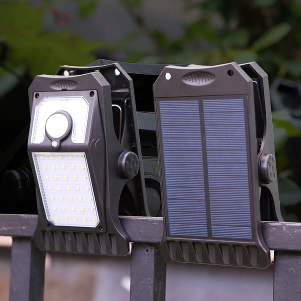 SunSense - Luces solares automáticas con sensor de movimiento para jardín