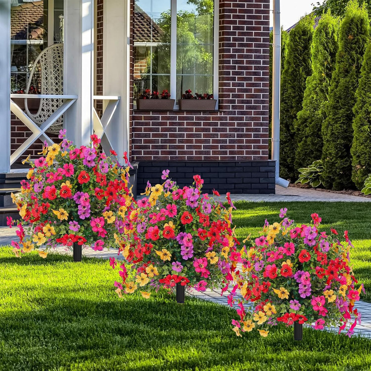 VividPetals – Allwetter-Blumenset