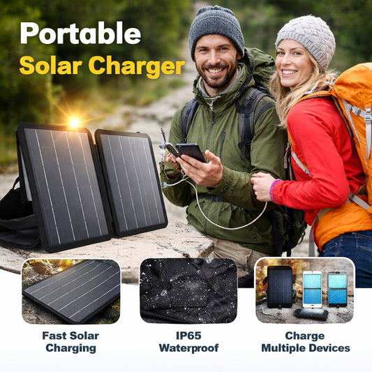EcoSun – Solarbetriebene faltbare Reisetasche