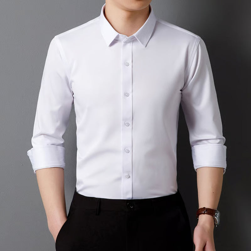 SmoothWear | Camisa Elástica Antiarrugas Que No Necesita Planchado