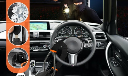 DriveDefender | Sistema antirrobo para coche con bloqueo del cinturón de seguridad y el volante