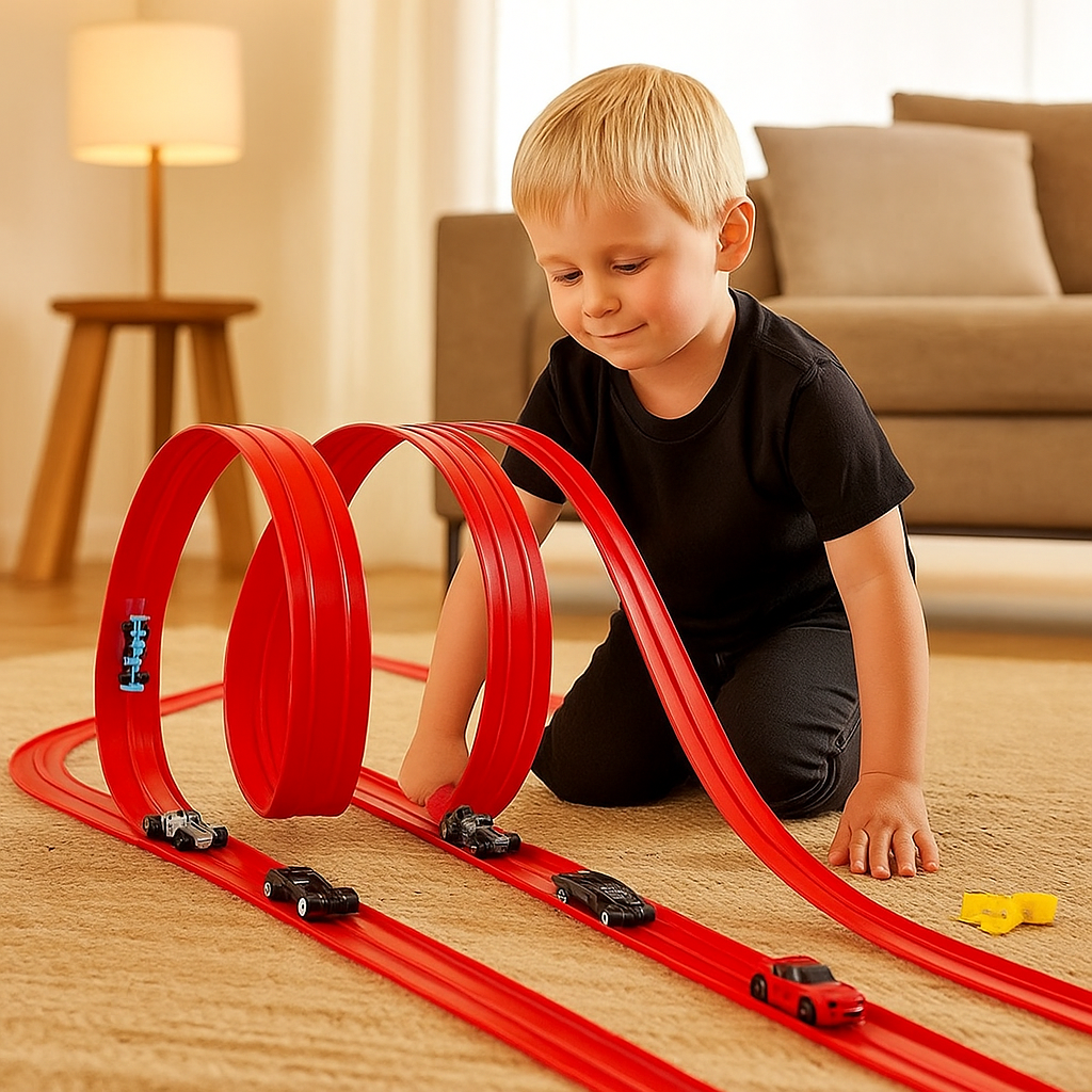 VistaGlider – Set de carreras flexible de múltiples bucles