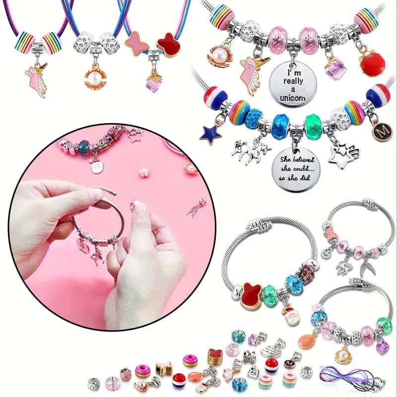 Charmella – Bastelset für Mädchen-Charm-Armbänder