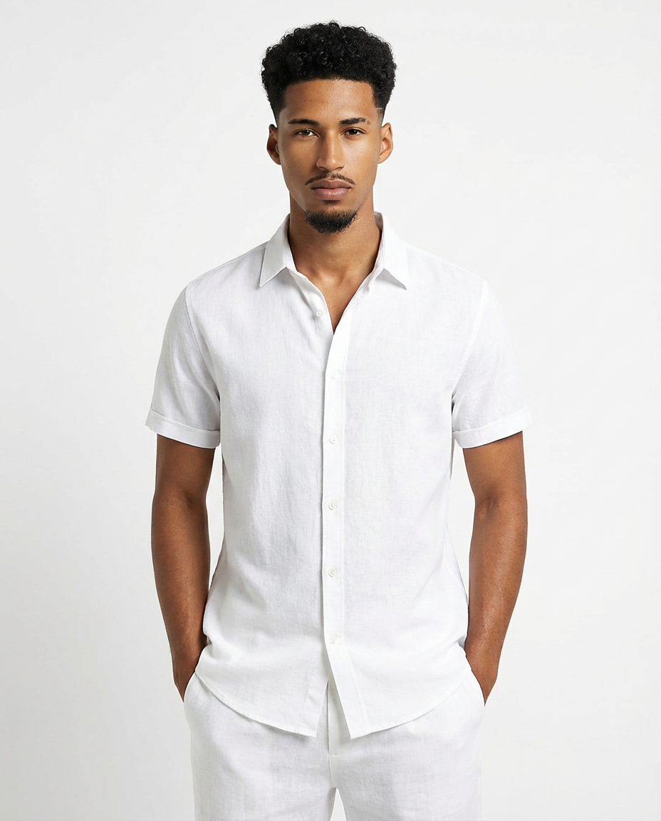 Georgie | Camisa esencial prémium