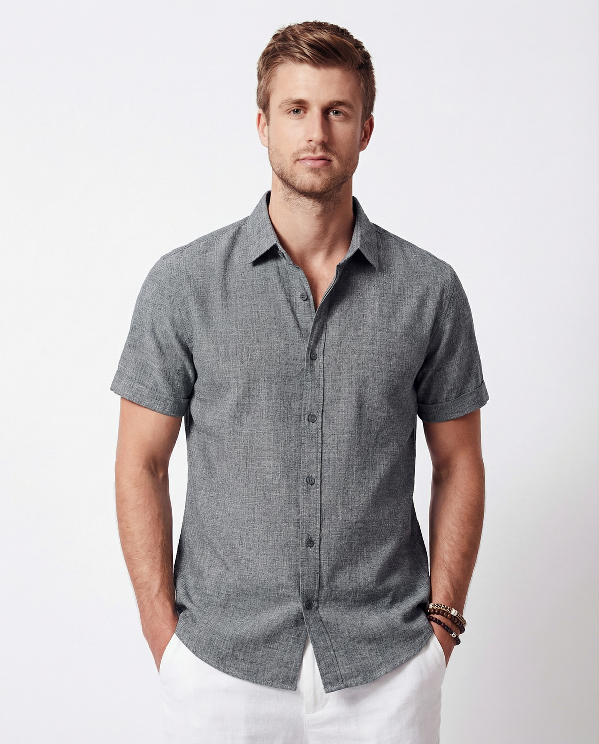 Georgie | Camisa esencial prémium