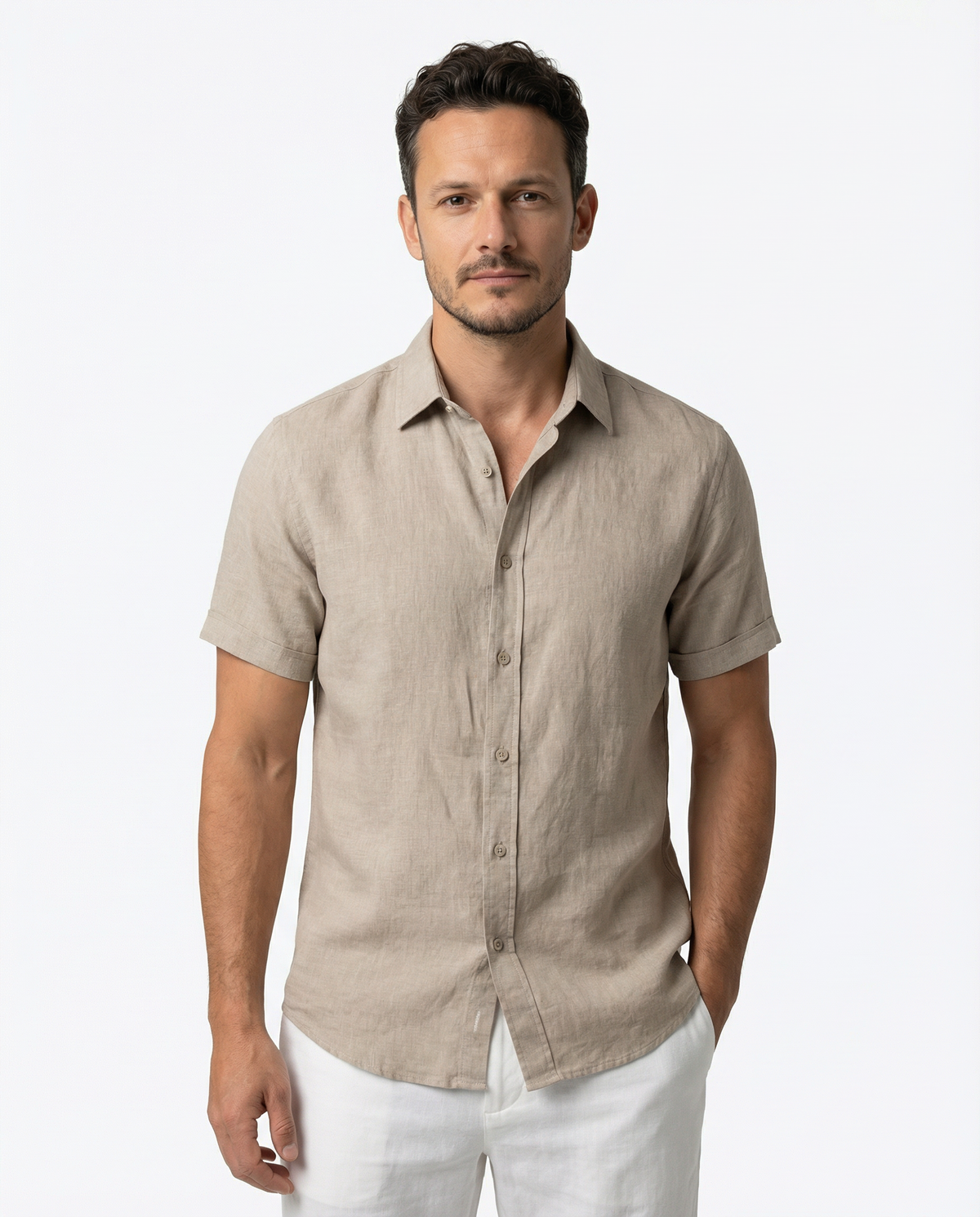 Georgie | Camisa esencial prémium