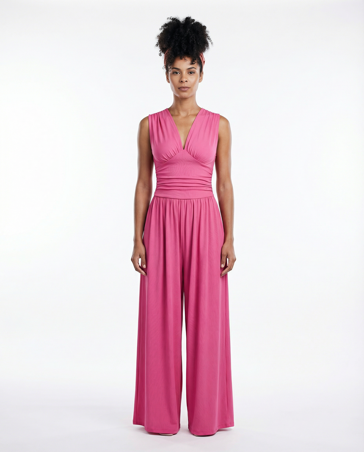 Charity™ – Schicker ärmelloser Jumpsuit mit weitem Bein