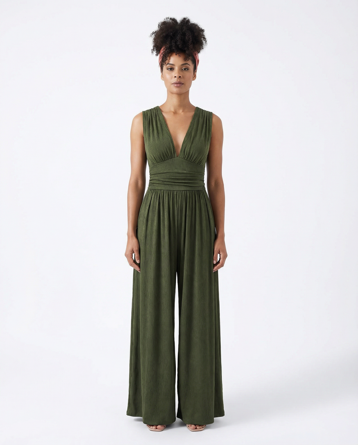 Charity™ – Schicker ärmelloser Jumpsuit mit weitem Bein